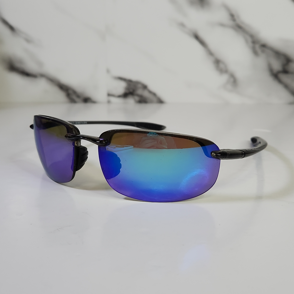 Maui Jim Polarized Sunglasses MJ Sport. Ho'okipa MJ-407 Blue Lenses - Picture 2 of 12